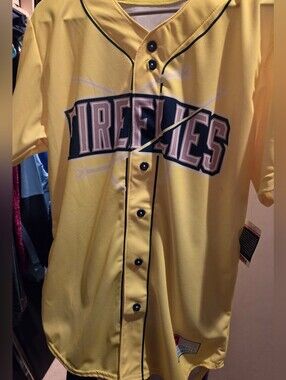 Columbia Fireflies Official Custom #7 Medium Jersey NWT